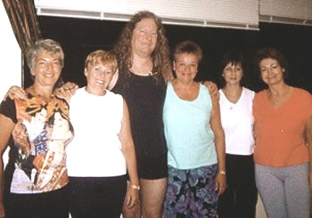 Ilse and friends with Erich Schiffmann in Tampa